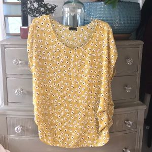 XL mustard yellow blouse